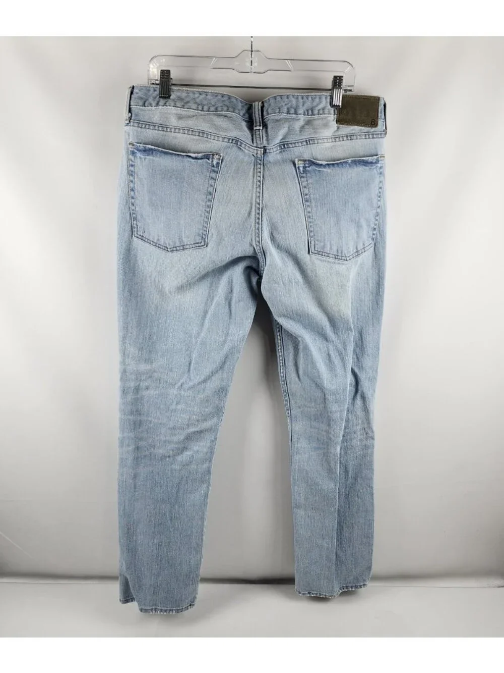 Bonobos Jeans Mens 36x30 The Blue Jean Slight Distress 5-Pocket Denim